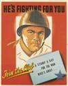 VARIOUS ARTISTS. [AMERICAN WORLD WAR I AND II.] Group of approximately 45 posters. Sizes vary.